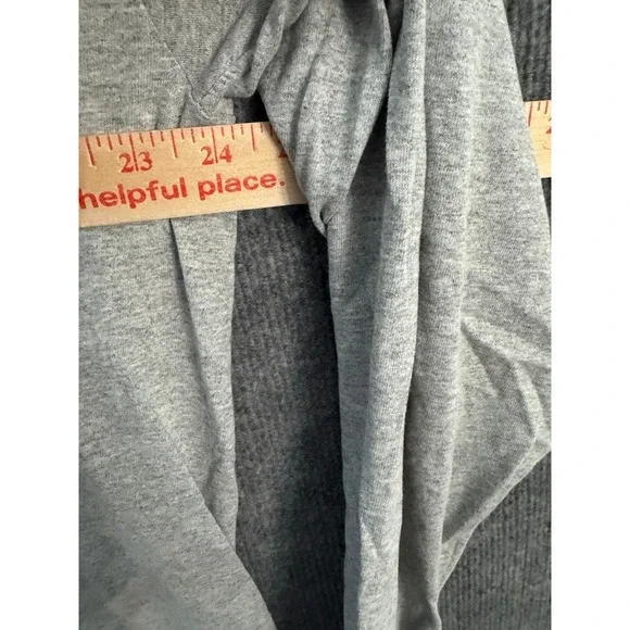 Reebok New England Patriots Long Sleeve Shirt Gray Pat Patriot Throwback Mens L - Picture 5 of 6